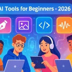 Best free AI tools for beginners in 2026 – AI writing, design, coding, and voice tools for students, freelancers, and beginners worldwide